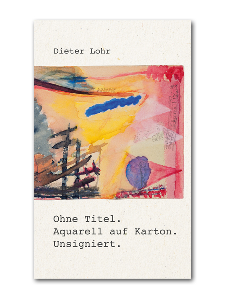 Ohne Titel. Aquarell auf Karton. Unsigniert.